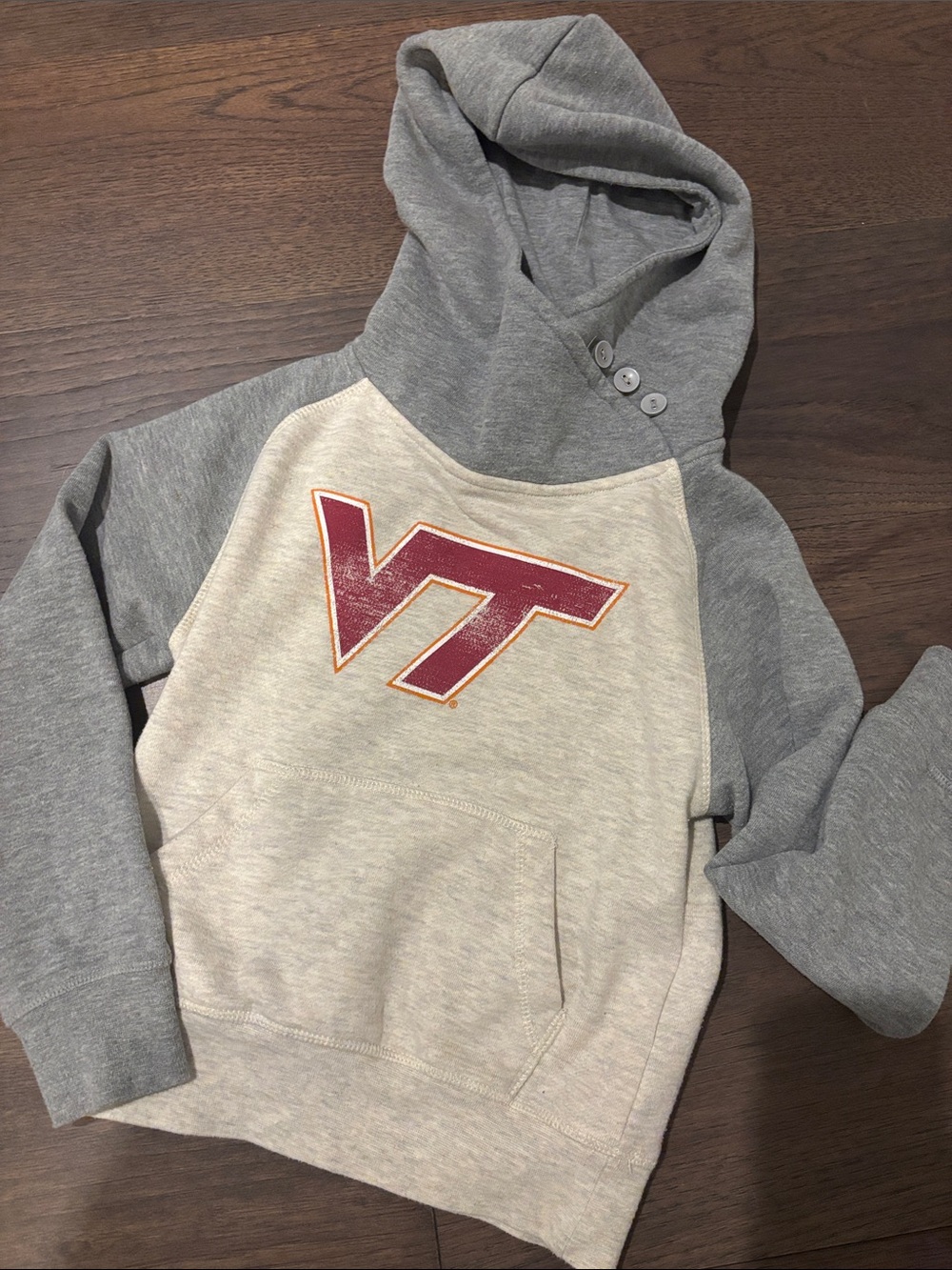 Youth Girls Virginia Tech VT Hoodie